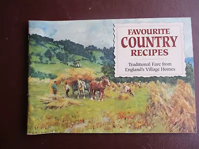 Favourite COUNTRY Recipes Traditional Cookery Book Village Homes Booklet Salmon • £2.99
