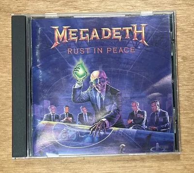 Rust In Peace By Megadeth (CD Oct-1990 Capitol/EMI Records) • $14.99