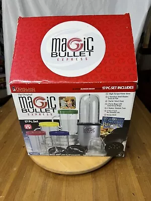 The Original Magic Bullet Express 17 Piece Set Smoothie Blender • $35