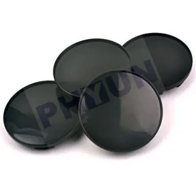 58mm/ 53mm Black ABS Car Wheel Center Hub Caps Decorative Cover Set Of 4 • $10.41