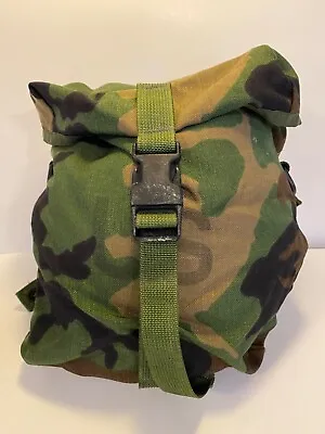 Sustainment Pouch MOLLE II Woodland Camo NSN 8465-01-465-2152 Used • $18