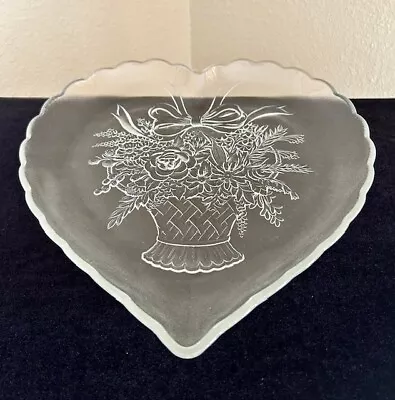 VTG 1980's Mikasa Endearment 13  Heart Shape Platter • $29.95