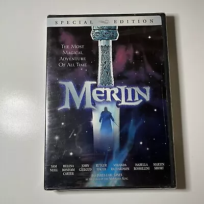 Merlin Special Edition DVD 2004 Sam Neill Helena Bonham Carter Brand New Sealed • $14.29