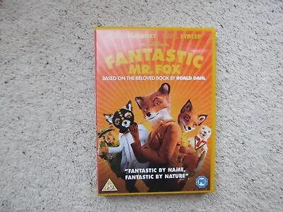 Fantastic Mr. Fox DVD (A Film By Wes Anderson) George Clooney Meryl Streep • £0.99