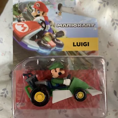 Mario Kart - LUIGI Figure & Race Car (Standard Kart) - Nintendo Jakks • $10