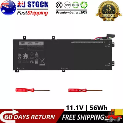 H5H20 Battery For Dell XPS 15 9560 9570 Series 62MJV M7R96 5D91C RRCGW +Tool • $49.99