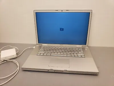 Vintage 2008 Apple MacBook Pro Laptop 15  A1260 Core 2 Duo 160GB HDD Superdrive • $80