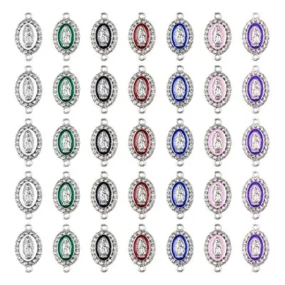 Virgin Mary Charms 35 PCS Virgencita Charms Virgen De Guadalupe Charms Ver • $12.91