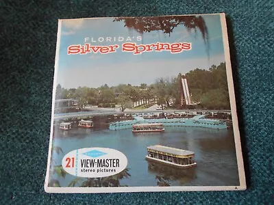 Sawyers-- Viewmaster Reels Set---Silver Springs Florida • $4.50