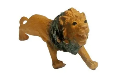 £9.99 • Buy Vtg Plastic Lion TM 1998 Toy Major 9  Hard Rubber Safari Jungle Made In China