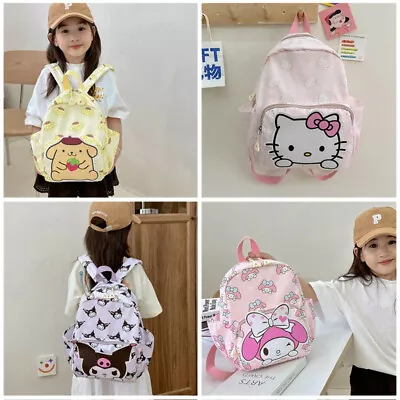 Kuromi Schoolbag Kawaii Sanrio School Bag Kindergarten Melody Student Backpack • $19.90