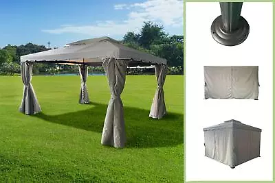 3 X 4 M Gazebo Marquee Canopy Aluminium Pavilion Patio Garden Shelter Party Tent • £199.99