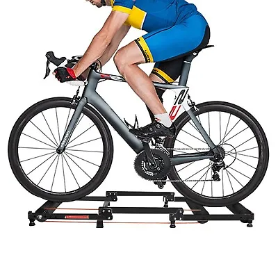 Bike Trainer Stand Foldable Indoor Home MTB Road Bike Mountain Bicycle Exercise • $99.99