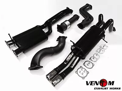 VENOM BA BF Turbo Back System Ute - Ford XR6 XR6T F6 FPV Turbo Barra Exhaust • $1690