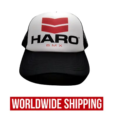 Retro Haro Master BMX Bicycle Trucker Cap Adjustable Snapback Caps Fast Shipping • $62.76