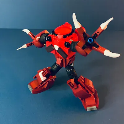 Crab Mech Robot Building Blocks Set Action Figures Model Bricks Toys Kids Gift • $18.89