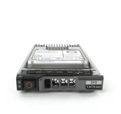 Dell 1.92TB 12Gb/s 2.5  SAS Solid State Drive With Tray Compatible With Dell • $430