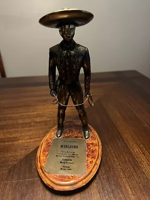 Vintage Mexican Cowboy 'Charro' Sculpture  Award Marlboro The Durango Shoot 1999 • $20