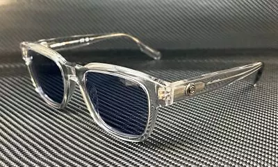 MONT BLANC MB0175S 004 Gray Transparent Blue Men's 50 Mm Sunglasses • $210.60