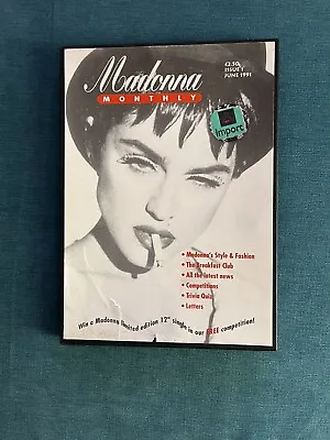 £135 • Buy Madonna - Monthly -Issue No 1 -magazine , Limited Vinyl -poster Box Set
