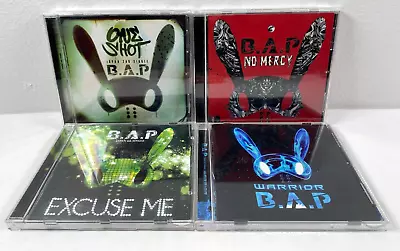 B.A.P. BAP Badman - Lot Of 4 CD Japan 2th 4th Single Warrior No Mercy • $99.99