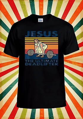 Jesus The Ultimate Deadlifter Cool Men Women Unisex Baseball T Shirt Top 2867 • £11.99