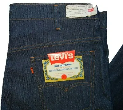 Levis Bell Bottoms 38 W X 30 L New    Original  Vintage • $499