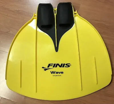 FINIS Wave Monofin Youth Sz 1-7 Yellow  Mermaid Tail Dolphin Fin • $26