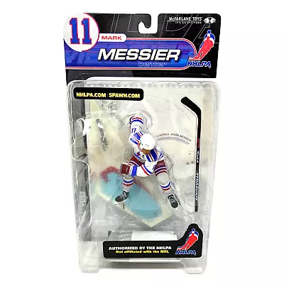 Mcfarlane NHL Mark Messier New York Rangers Series 2 NHLPA Logo Jersey Figure • $36.21