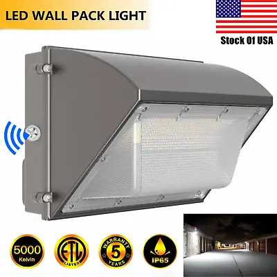 Dusk To Dawn 70W 125W 150W LED Wall Pack Outdoor Lighting Fixture Commercial • $77.39