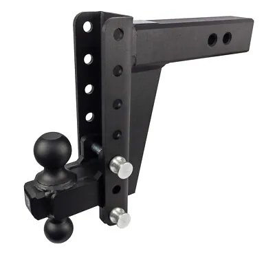 BulletProof Hitches 2  Heavy Duty 8  Drop/Rise Trailer Hitch • $379
