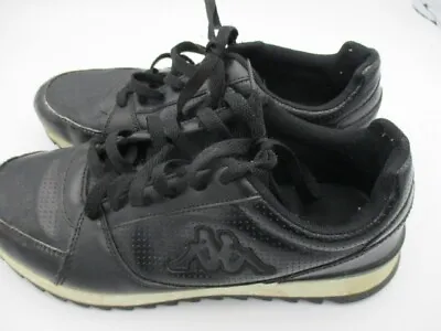 Kappa Trainers Size 5 In Black - Unisex • £0.99