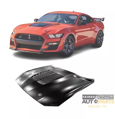 Ford Mustang GT500 Front Hood Aluminum Unpainted Style  2018 2019 2020 2021 2022 • $750