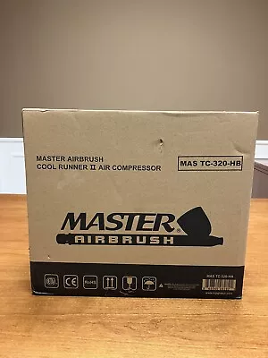 Master Airbrush Cool Runner II Air Compressor - No Attachments • $75