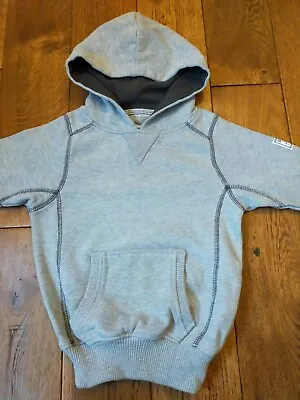 ⭐ BNWOT. Fabulous Little Boys Popover Hoody Lazy Jacks 1-2yrs Grey • £7.50