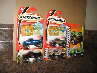 Matchbox Lot Of 5 2003 Dodge Ram 1500 4X4 SRT10 '03 Treasure Chest Blue Black • $39.99