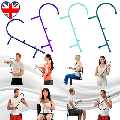 £19.96 • Buy NEW Trigger Point Self Massager Stick Hook Theracane Neck Body Muscle Relief Rod