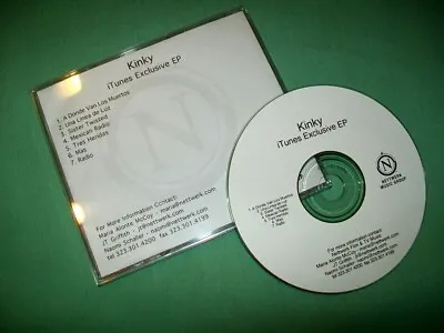 $181.20 • Buy Kinky PROMO CD ITunes Exclusive EP