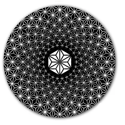 Sacred Geometry #4 Symbolic Slipmat Turntable 12  LP Record Player DJ Audiophile • $12.79