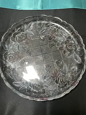 VINTAGE Mikasa 14” Circle Platter • $19