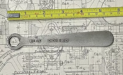 Rare Vintage King Dick Mg Mga Spanner Wrench 1/2” Af Ach5245 Tappet • $189.44