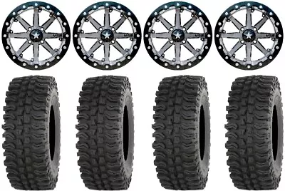 MSA Lok 14  UTV Wheels 30  BDC Tires Kawasaki Mule Pro FXT • $1839.80