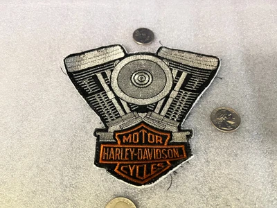 $29 • Buy Vintage Harley Davidson Motorcycle  V-Twin Engine  Patch