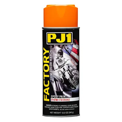 PJ1 Color Matched Frame Paint 17-18 KTM Orange 12 Oz. • $22.47