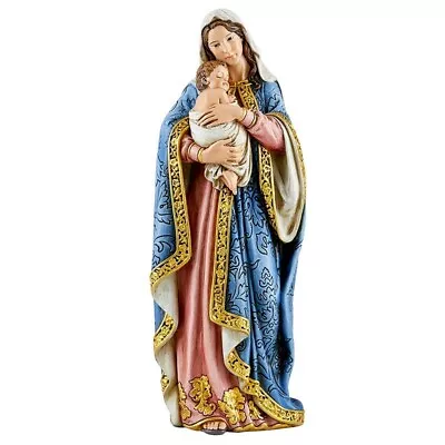 Madonna & Child Statue Virgin Mary And Child Figurine  8-1/4  H Virgin Mary Gift • $59.96