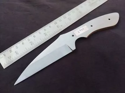 7.50  HAND MADE Chopper Spring Steel 5160 Hunting Knife Blank Blade 6943 • $20.21