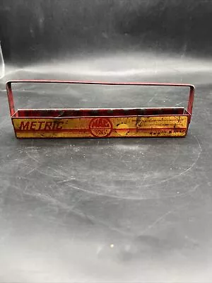 Vintage MAC Tools Metal Metric Socket Tray Holder 1/4 Drive • $11.34