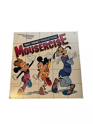 Walt Disney Productions Mousercise Vinyl 1982 • $17.90