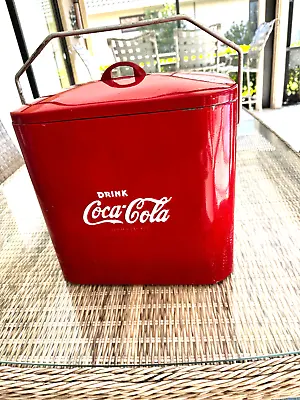 Drink COCA COLA Original Rare  Vintage Small Coca Cola 6 Pack Cooler • $199.50