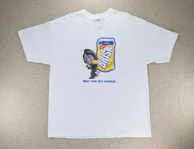 $25.82 • Buy VINTAGE James Brown Promo Shirt Adult Extra Large White Funk Music Y2K